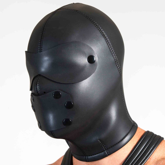665 - Neopreen Hood - Masker - Neoprene Ultimate Lock Out Hood-Laced-up.nl