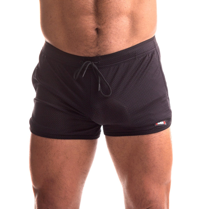 665 - Rally Shorts - Black-Laced-up.nl