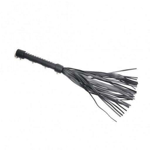665 Vegan - Flogger - Kunstleer - Zwart-Erotiekvoordeel.nl