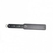 665 Vegan - The Enforcer - Paddle - Simili cuir - Noir - Laced-up.nl