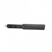 665 Vegan - The Enforcer - Paddle - Simili cuir - Noir - Laced-up.nl