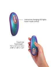 Love to Love - Dreamer - Clitoris Luchtdruk Vibrator - Met Flapping Modus - Iridescent Turquoise-laced-up.nl
