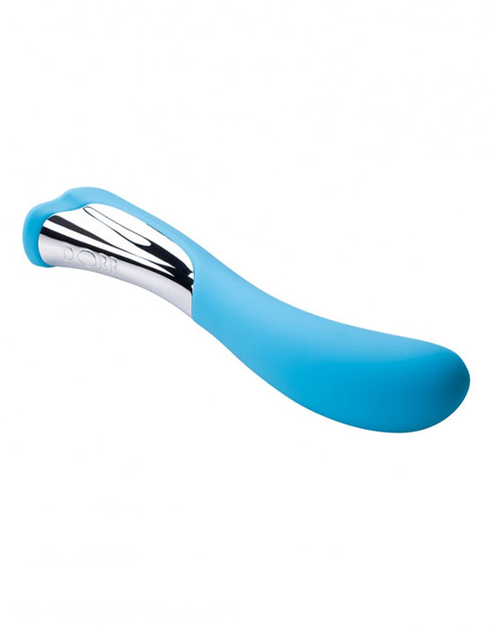 Dorr - Silker G Point Curved G-spot Vibrator - Turquoise-Laced-up.nl