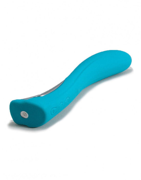 Dorr - Silker G Point Curved G-spot Vibrator - Turquoise-Laced-up.nl