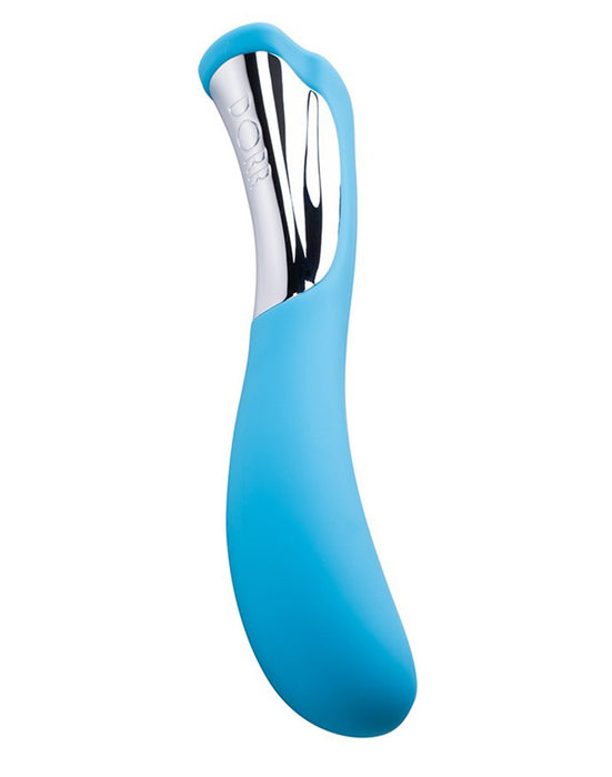 Dorr - Silker G Point Curved G-spot Vibrator - Turquoise-Laced-up.nl