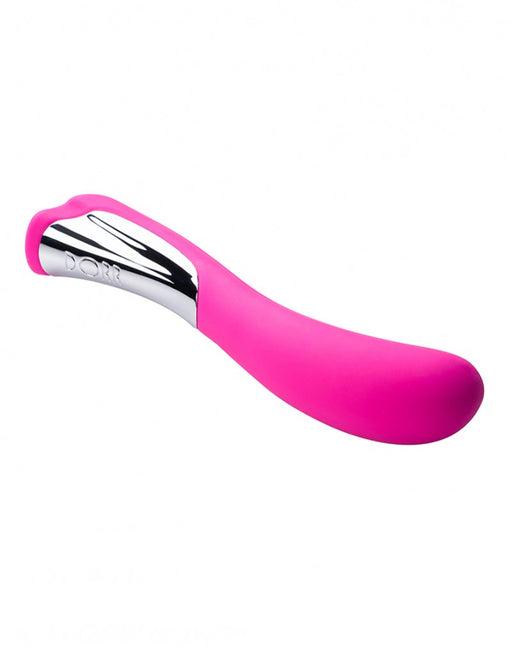 Dorr - Silker G Point Curved G-spot Vibrator - Roze-Laced-up.nl