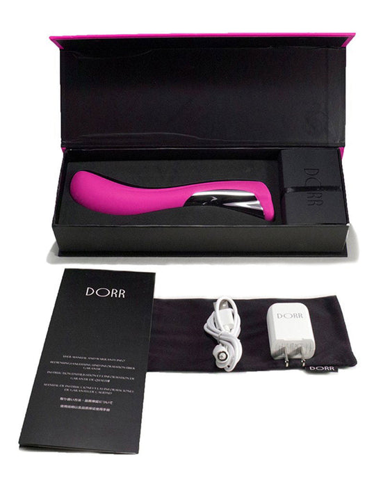 Dorr - Silker G Point Curved G-spot Vibrator - Roze-Laced-up.nl