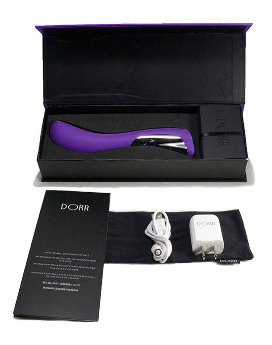 Dorr - Silker G Point Curved G-spot Vibrator - Paars-Laced-up.nl