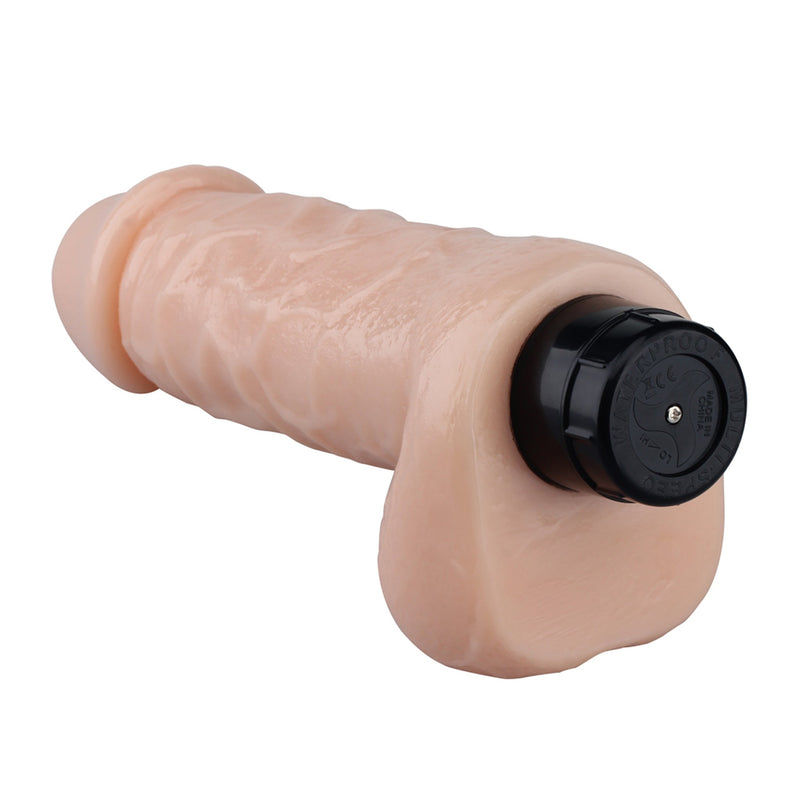 Being Fetish - Vibrerende Dildo - 20,5 cm – Lichte huidskleur-laced-up.nl