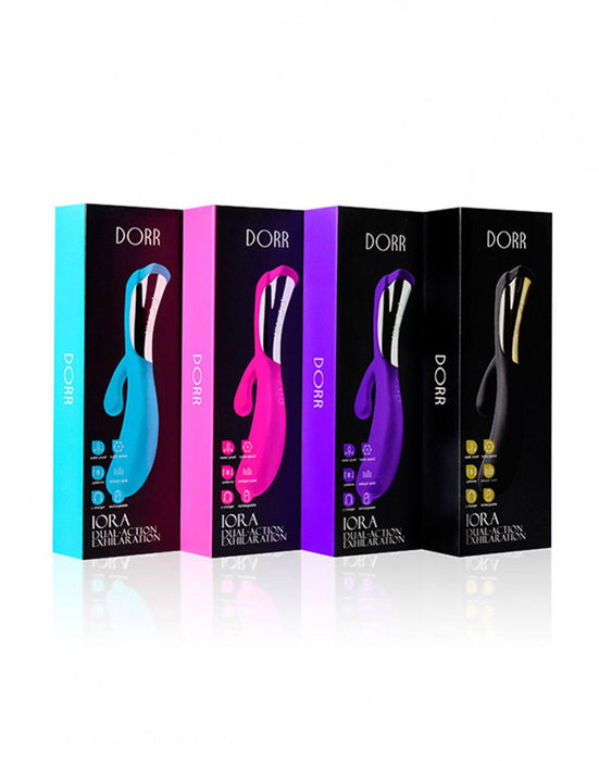 Dorr - Iora - Dual Action Rabbit Vibrator - Turquoise-Laced-up.nl