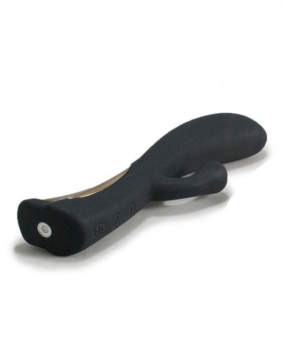 Dorr - Iora - Dual Action Rabbit Vibrator - Zwart-Laced-up.nl