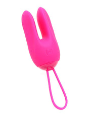 DORR - Ozzy - Vibrerend Ei met Konijnenoortjes en Clitoris Vibrator - Roze-Erotiekvoordeel.nl