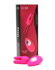 DORR - Ozzy - Vibrerend Ei met Konijnenoortjes en Clitoris Vibrator - Roze-Erotiekvoordeel.nl