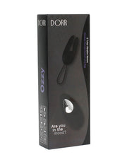 DORR - Ozzy - Vibrerend Ei met Konijnenoortjes en Clitoris Vibrator - Zwart-Erotiekvoordeel.nl
