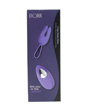 DORR - Ozzy - Vibrerend Ei met Konijnenoortjes en Clitoris Vibrator - Paars-Erotiekvoordeel.nl