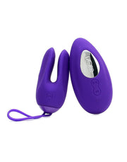 DORR - Ozzy - Vibrerend Ei met Konijnenoortjes en Clitoris Vibrator - Paars-Erotiekvoordeel.nl