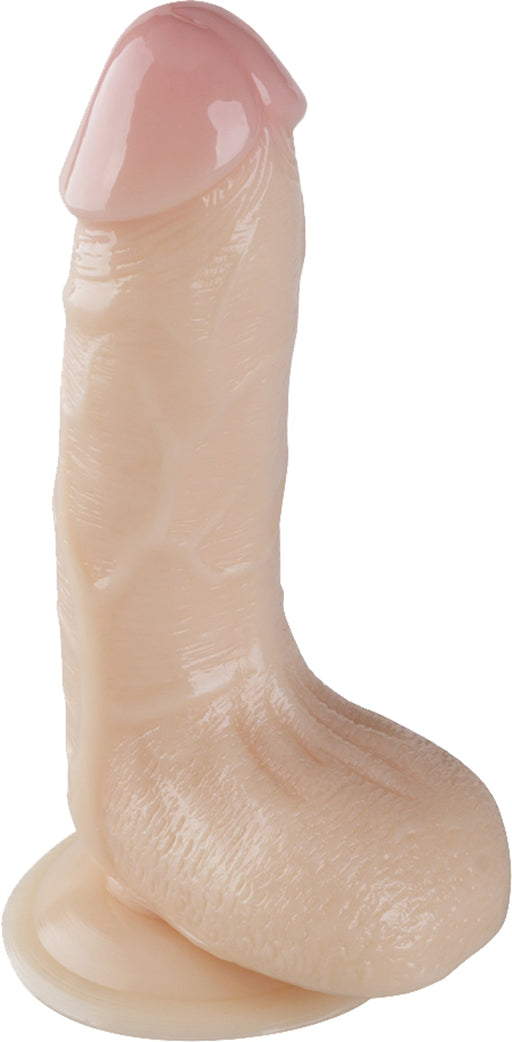 Being Fetish - PVC Dildo - 18 cm - Lichte Huidskleur-Erotiekvoordeel.nl