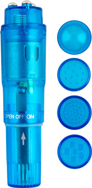Essentials - Pocket Rocket Massager Blue-Erotiekvoordeel.nl