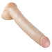 Being Fetish - PVC Dildo - 29 cm – Lichte huidskleur-Erotiekvoordeel.nl