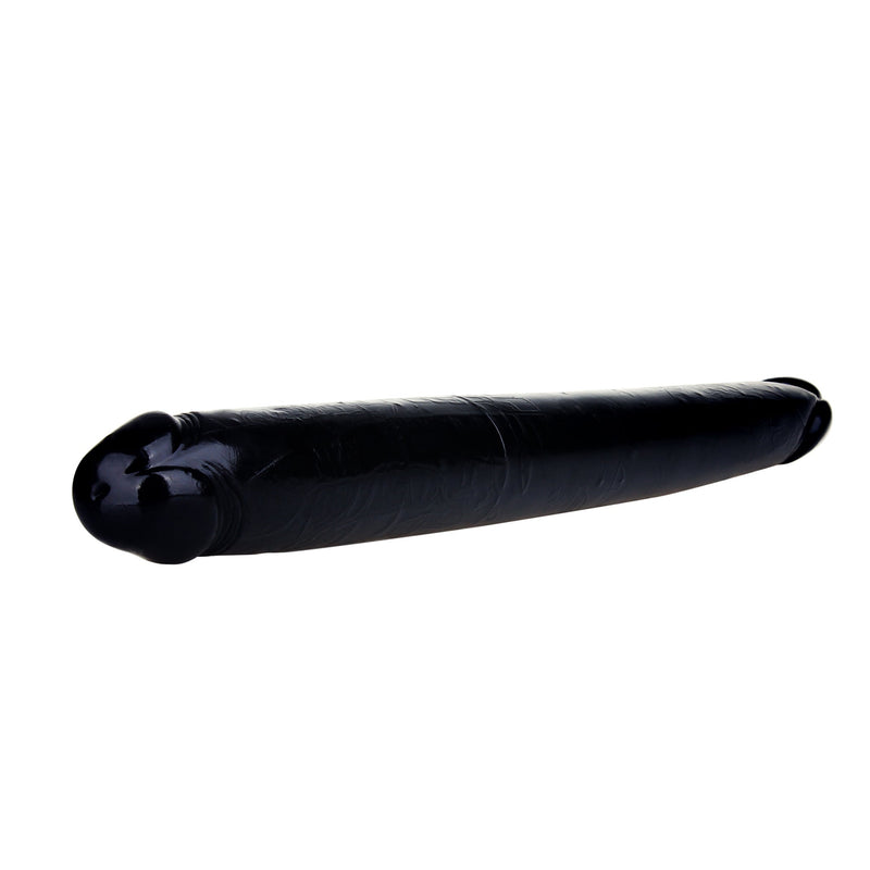 Being Fetish - TPR Double Dildo 16.0" black-laced-up.nl