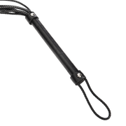 Rimba - BDSM Flogger met Rozen - Zwart/Rood-laced-up.nl