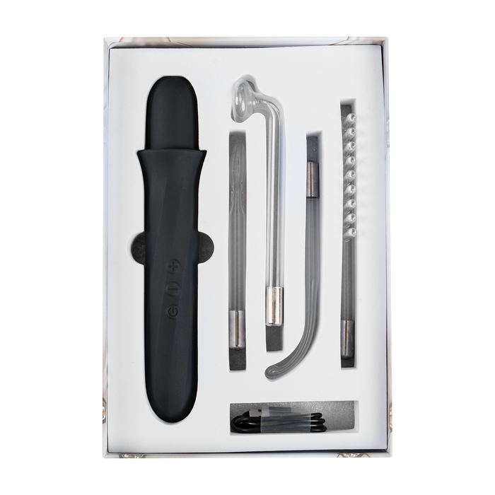 Rimba Electroplay - Neon Wand met Opzet Elektroden - Oplaadbaar-Erotiekvoordeel.nl