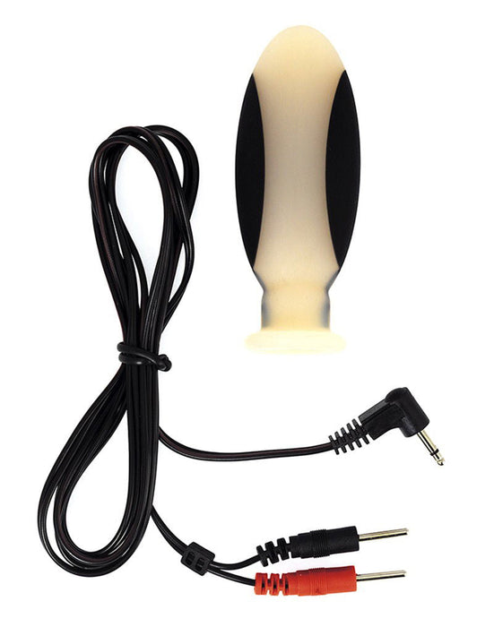 Rimba Electro Sex - Siliconen Dildo Plug Klein bi-polair 80 mm-Laced-up.nl