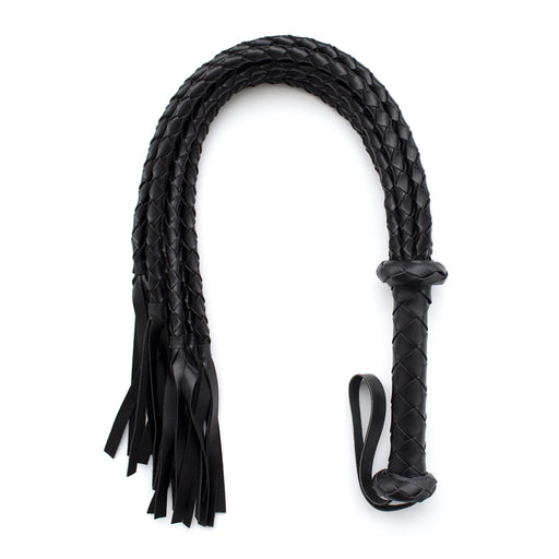Smart Moves - Cat O Nine Flogger - Gevlochten - 75 cm - Zwart-Erotiekvoordeel.nl