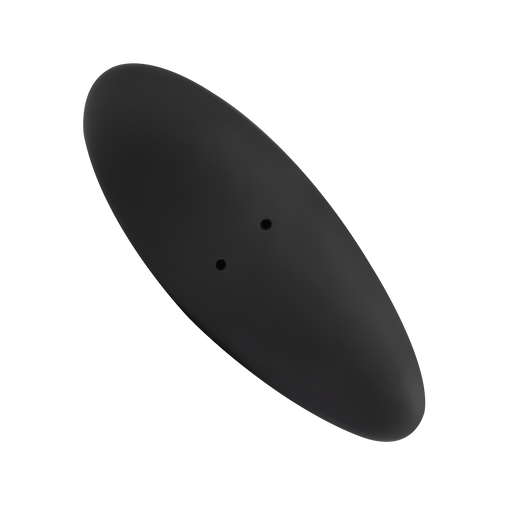 Rimba Electro Play - E-Stim Buttplug - Bi-Polair - Zwart-Erotiekvoordeel.nl