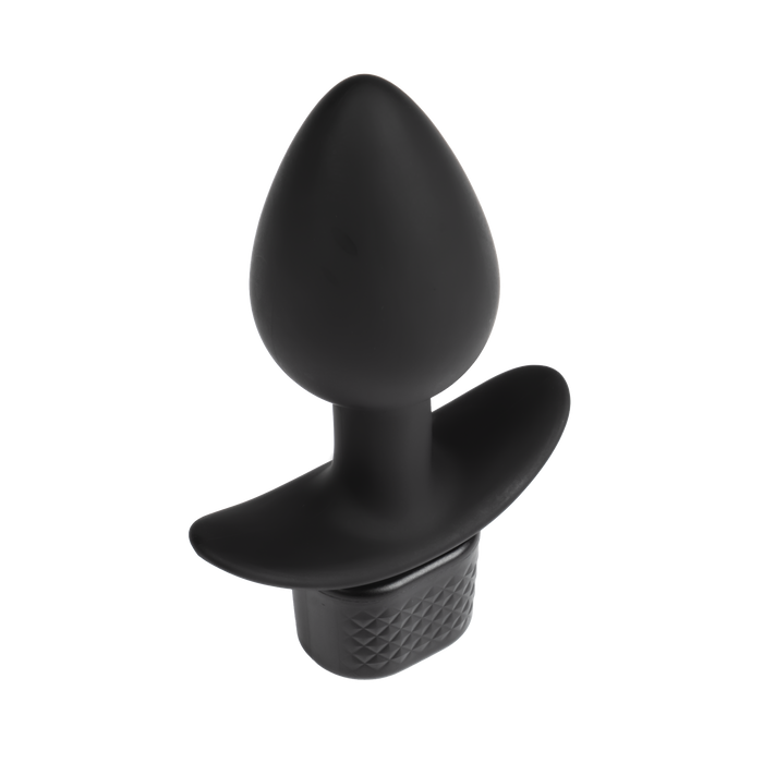 Rimba Electro Play - E-Stim Buttplug - Bi-Polair - Zwart-Erotiekvoordeel.nl