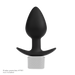 Rimba Electro Play - E-Stim Buttplug - Bi-Polair - Zwart-Erotiekvoordeel.nl