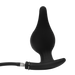 Rimba Electro Play - E-Stim Opblaasbare Anaal Plug - Bi-Polair - Zwart-Erotiekvoordeel.nl
