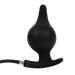 Rimba Electro Play - E-Stim Opblaasbare Anaal Plug - Bi-Polair - Zwart-Erotiekvoordeel.nl