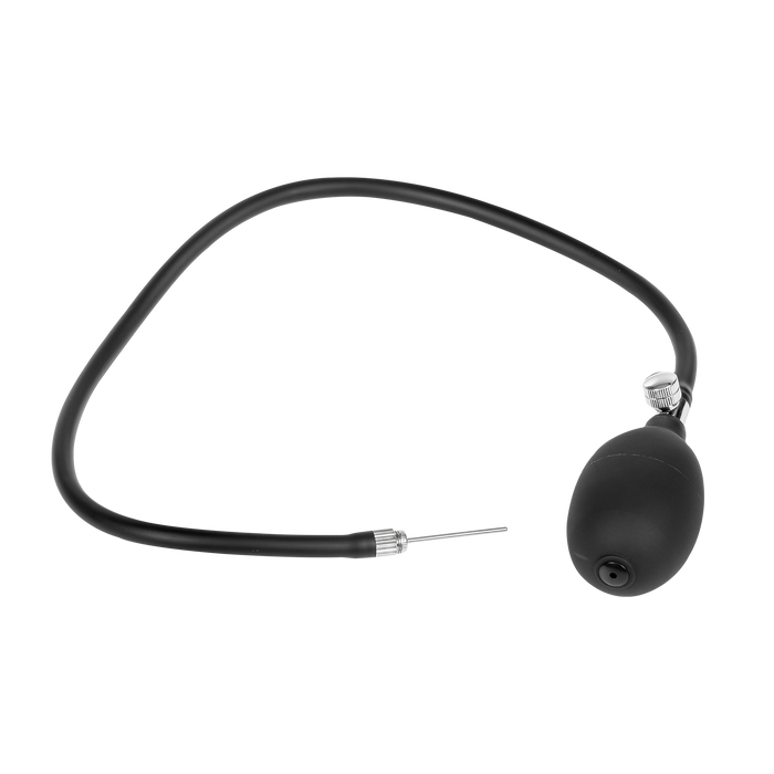 Rimba Electro Play - E-Stim Opblaasbare Anaal Plug - Bi-Polair - Zwart-Erotiekvoordeel.nl