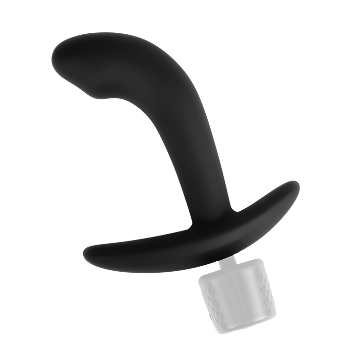 Rimba Electro Play - E-Stim Anaal Plug - E-Stim Prostaat Plug - Bi-Polair - Zwart-Erotiekvoordeel.nl