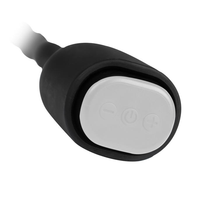 Rimba Electro Play - E-Stim Urethrale Dilator - Bi-Polair - Zwart-Erotiekvoordeel.nl