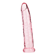 Being Fetish - TPR Dildo - 18 cm - Transparant Roze-laced-up.nl