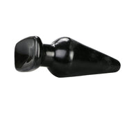 Being Fetish - Klassieke Anaalplug - PVC - Zwart - Diameter 60 mm-laced-up.nl