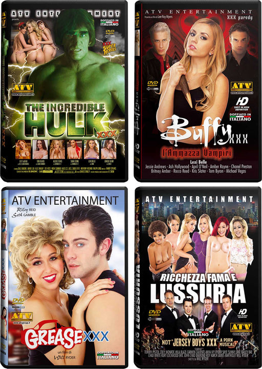 Erotische DVD - ATV Parody A - 6 Pack-Erotiekvoordeel.nl