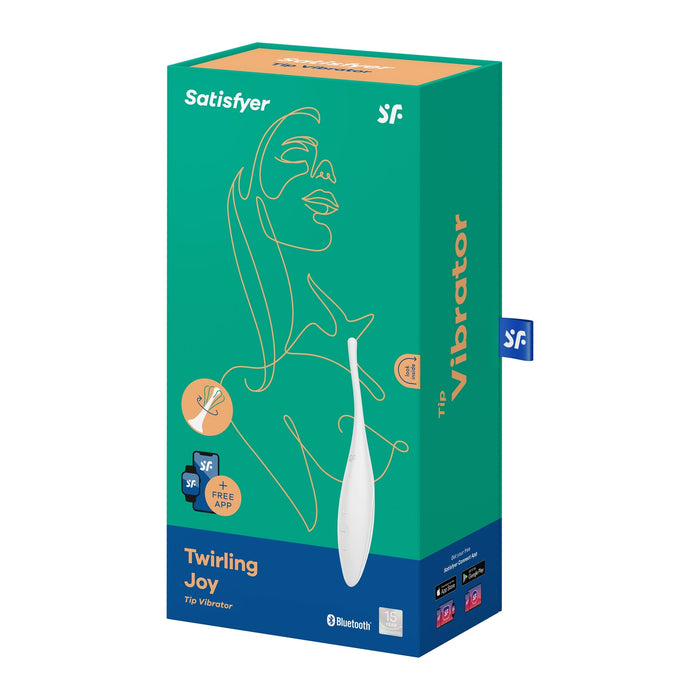 Satisfyer - Twirling Joy White (App)-Erotiekvoordeel.nl