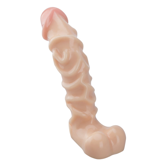 PVC Dildo 23 cm – Lichte huidskleur-Erotiekvoordeel.nl
