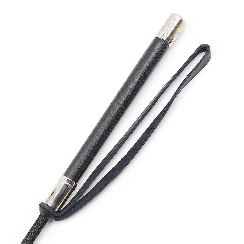 Smart Moves - Leather flogger 62 cm black-laced-up.nl