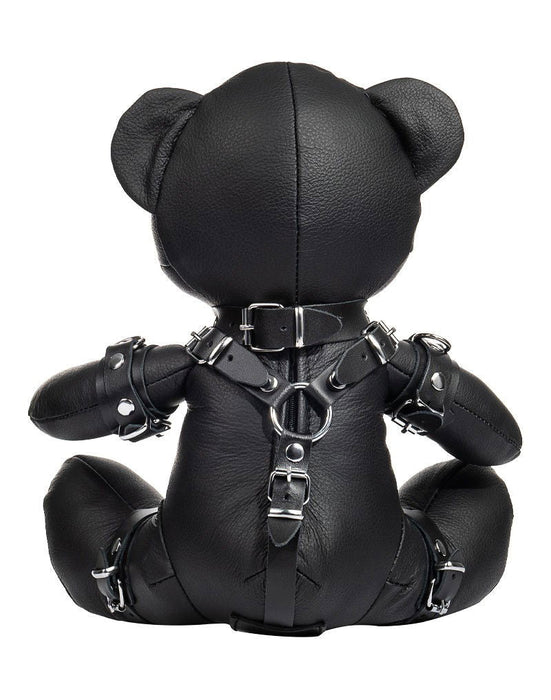 Rimba - Zwart Lederen BDSM Teddybeer-Erotiekvoordeel.nl