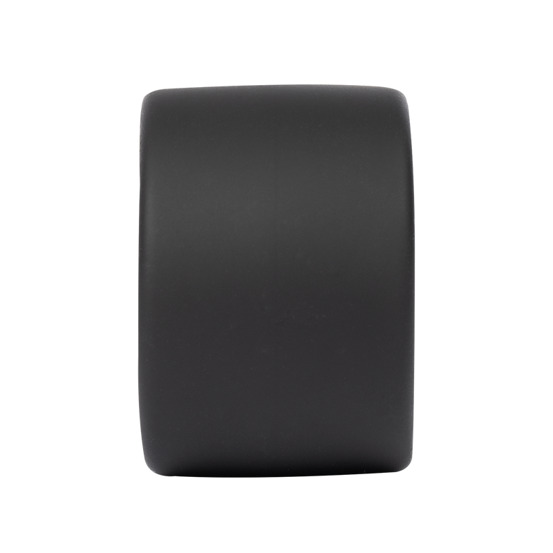 Rimba - Siliconen Scrotumring - Ballstretcher - Hoogte 30 mm - Zwart-laced-up.nl