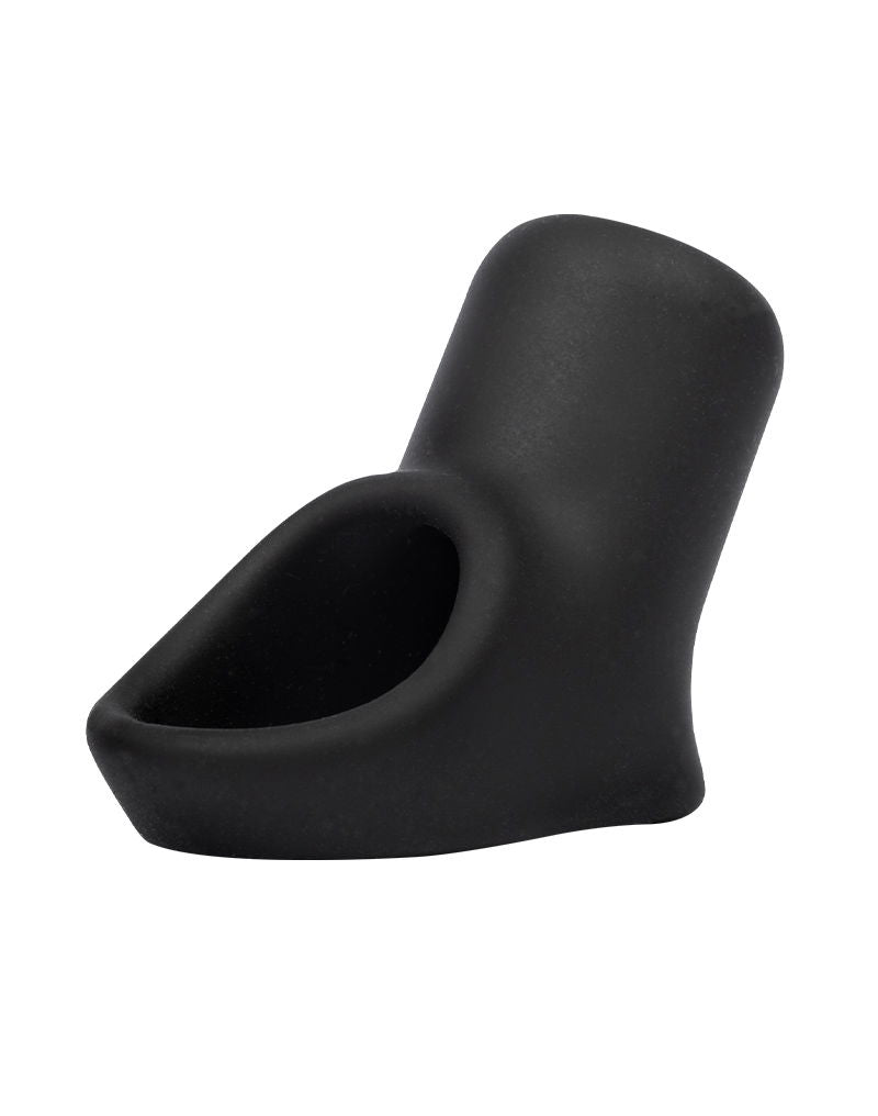 Rimba - Siliconen Penis Sleeve - Zwart-laced-up.nl