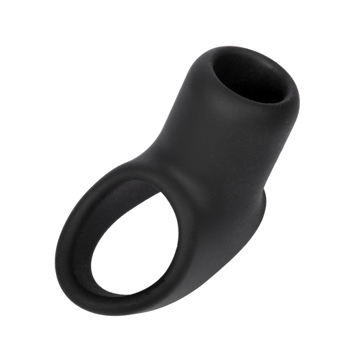 Rimba - Siliconen Penis Sleeve - Zwart-Erotiekvoordeel.nl