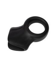 Rimba - Siliconen Cockring met Mondje voor Clitoris Stimulatie-laced-up.nl