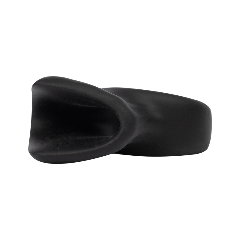 Rimba - Siliconen Cockring met Mondje voor Clitoris Stimulatie-laced-up.nl