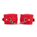 TieMeUp - Boeien imitatieleder - Zachte bontvoering - Rood-Erotiekvoordeel.nl