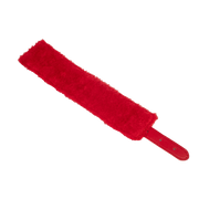TieMeUp - Boeien imitatieleder - Zachte bontvoering - Rood-laced-up.nl